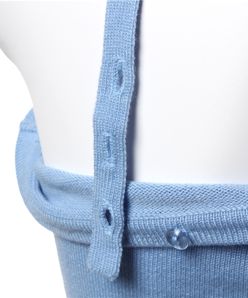 WEGO(ウィゴー)の「WEGO/ニットブラトップ(キャミソール・レディース・ライトグレー/ブルー/レッド/ライトイエロー・FREE)」の9枚目の写真