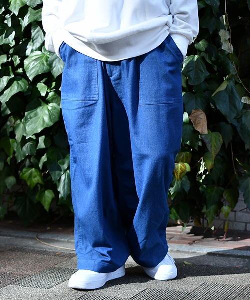 kutir（クティール）の「変形カーゴパンツ（カーゴパンツ・メンズ・ベージュ/オフホワイト/カーキ/サックスブルー/ブラック・SMALL/MEDIUM/LARGE）」の5枚目の写真