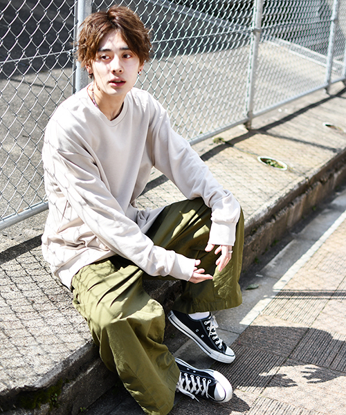 kutir（クティール）の「変形カーゴパンツ（カーゴパンツ・メンズ・ベージュ/オフホワイト/カーキ/サックスブルー/ブラック・SMALL/MEDIUM/LARGE）」の17枚目の写真