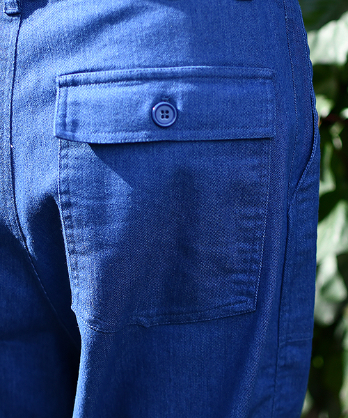 kutir（クティール）の「変形カーゴパンツ（カーゴパンツ・メンズ・ベージュ/オフホワイト/カーキ/サックスブルー/ブラック・SMALL/MEDIUM/LARGE）」の22枚目の写真