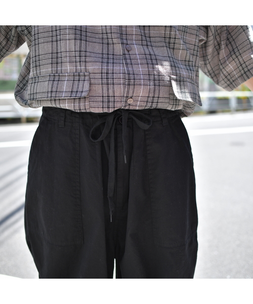 kutir（クティール）の「変形カーゴパンツ（カーゴパンツ・メンズ・ベージュ/オフホワイト/カーキ/サックスブルー/ブラック・SMALL/MEDIUM/LARGE）」の7枚目の写真