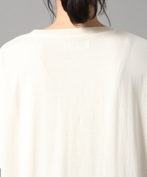 LOWRYS FARM（ローリーズファーム）の「ピグメントＴシャツワンピ　833199（ワンピース・レディース・アイボリー/ブラック/ブルー/レッド・FREE）」の11枚目の写真