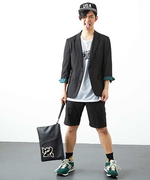 WEGO（ウィゴー）の「WEGO/ショートスラックス（スラックス・メンズ・グリーン/ブルー/ブラック/ベージュ・MEDIUM/LARGE）」の15枚目の写真