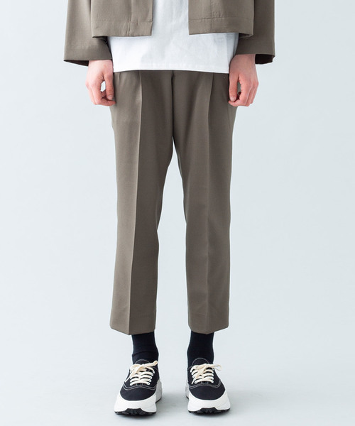 marka（マーカ）の「【marka】別注スラックス（スラックス・メンズ・ネイビー/グレイッシュベージュ・1/2）」の7枚目の写真