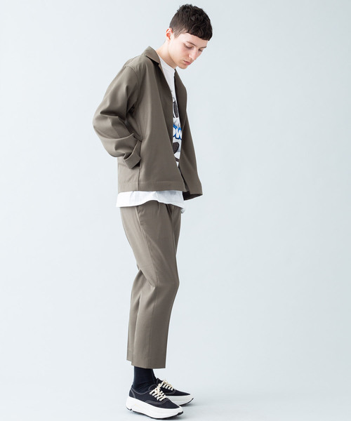 marka（マーカ）の「【marka】別注スラックス（スラックス・メンズ・ネイビー/グレイッシュベージュ・1/2）」の11枚目の写真