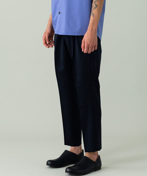 marka（マーカ）の「【marka】別注スラックス（スラックス・メンズ・ネイビー/グレイッシュベージュ・1/2）」の22枚目の写真