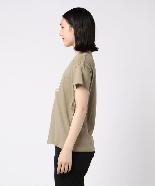 Samansa Mos2 blue（サマンサモスモスブルー）の「STANFORDＴシャツ（Tシャツ/カットソー・レディース・グレー/ベージュ/ライトベージュ/ブルー・ﾌﾘ-）」の5枚目の写真