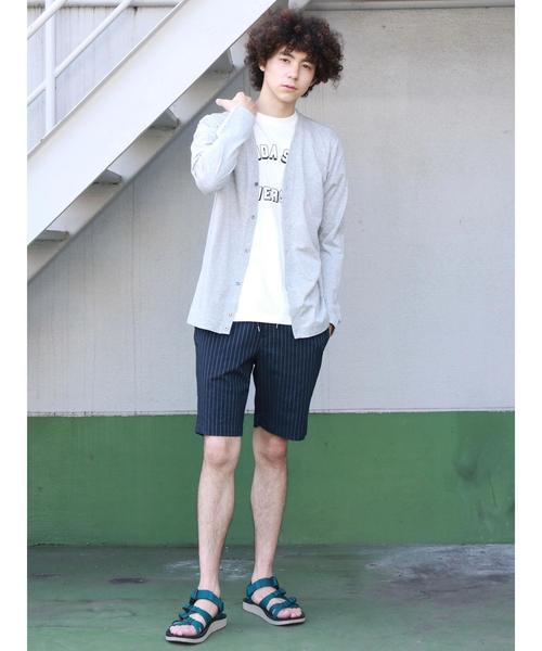 CRAFT STANDARD BOUTIQUE(クラフトスタンダードブティック)の「Vネックカットカーディガン○(カーディガン/ボレロ・メンズ・カーキ/ブルー/ネイビー/グレー系その他・M/LL/L)」の22枚目の写真