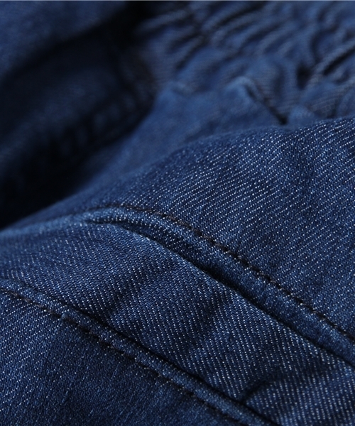 Chico（チコ）の「デニムハイウエストロングPT（その他パンツ・レディース・ホワイト/ネイビー/ブルー・FREE）」の12枚目の写真