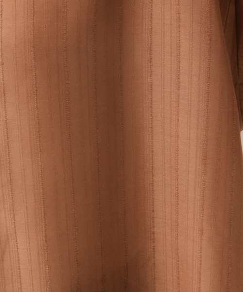 GLOBAL WORK（グローバルワーク）の「スキッパースリットチュニック/840721（シャツ/ブラウス・レディース・ホワイト/ライトグリーン/オレンジ系その他/ライトベージュ・FREE）」の17枚目の写真