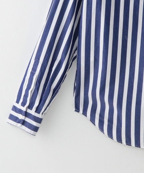 BEAUTY&YOUTH UNITED ARROWS(ビューティーアンドユースユナイテッドアローズ)の「<steven alan>100/2 BIG/ST RV/SM RG/シャツ◆(シャツ/ブラウス・メンズ・ネイビー・X-LARGE/SMALL/MEDIUM/LARGE)」の5枚目の写真