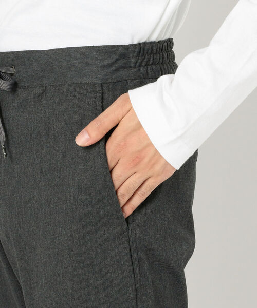 GLOSTER（グロスター）の「ドビーワンダーシェイプパンツ（スウェットパンツ・メンズ・ベージュ/ネイビー/グレー・L/XL/S/M）」の9枚目の写真