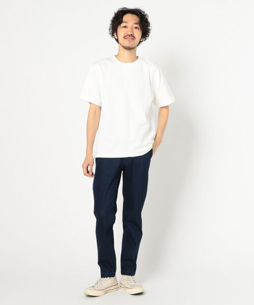 GLOSTER（グロスター）の「ドビーワンダーシェイプパンツ（スウェットパンツ・メンズ・ベージュ/ネイビー/グレー・L/XL/S/M）」の4枚目の写真