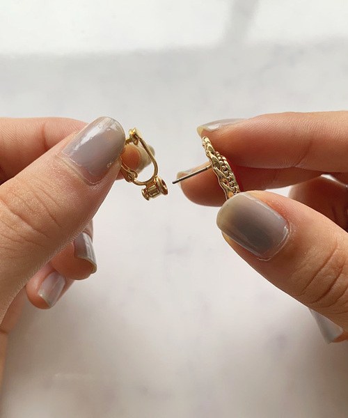 Port（ポート）の「イヤリング コンバーター（イヤリング・レディース・シルバー/ゴールド・FREE）」の2枚目の写真