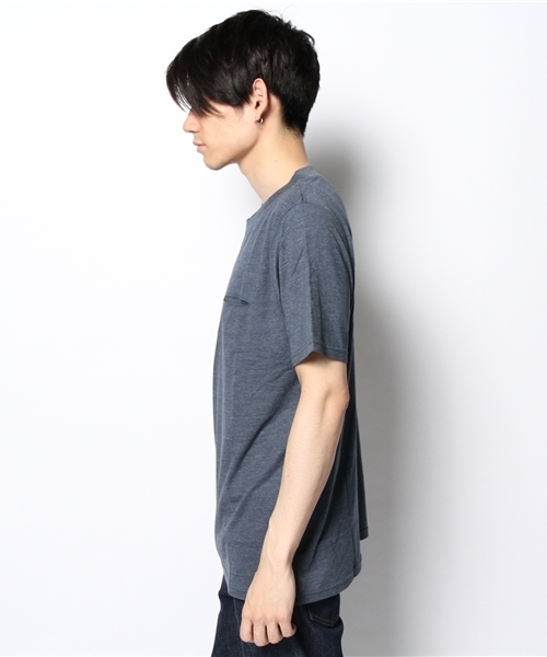 WHO'S WHO gallery(フーズフーギャラリー)の「杢天竺BIGクルーTee(Tシャツ/カットソー・メンズ・オフホワイト/ネイビー/ブラック・FREE)」の5枚目の写真