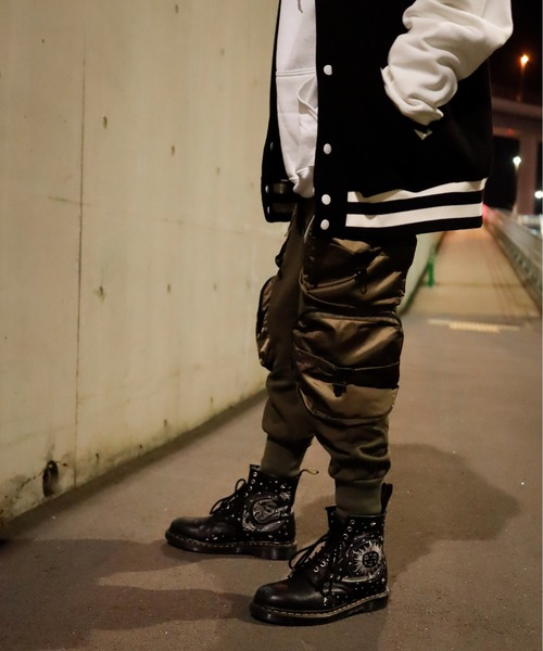 AFYFBASICS OVERSIZENRWサルエル UTILITYカーゴ（スウェット