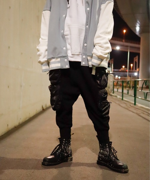 AFYFBASICS OVERSIZENRWサルエル UTILITYカーゴ（スウェット