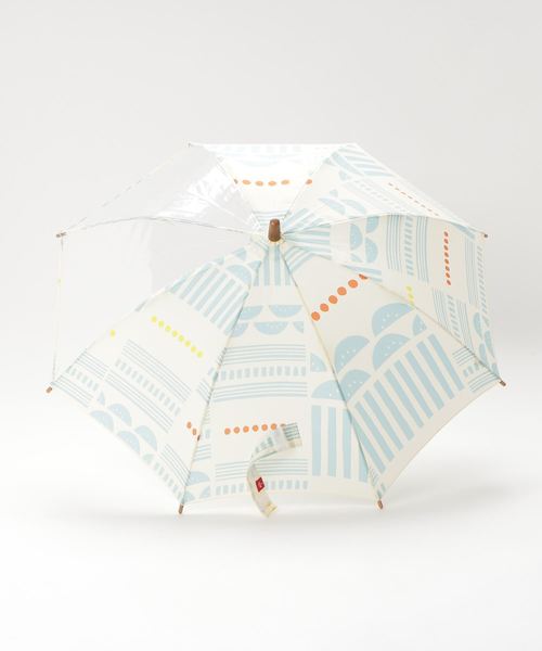 392 plusm（サンキューニプリュスエム）の「kids umbrella 45cm（長傘・キッズ・グレー/オフホワイト/ブルー/ネイビー/グリーン/イエロー/レッド/ブラック・45cm）」の13枚目の写真