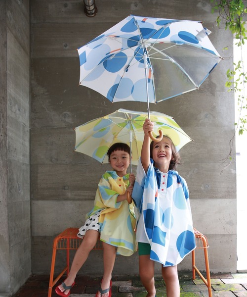 392 plusm（サンキューニプリュスエム）の「kids umbrella 45cm（長傘・キッズ・グレー/オフホワイト/ブルー/ネイビー/グリーン/イエロー/レッド/ブラック・45cm）」の19枚目の写真