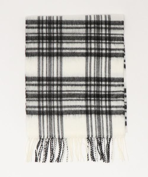 ARCHIVER（アーカイバ）の「【Gl】MADE IN  JAPAN アクリルマフラー（マフラー・レディース・ホワイト/チャコールグレー/ブラック/ベージュ/ネイビー/グレー/レッド/グリーン/クリーム/ワインレッド/ベージュ系その他/グリーン系その他/ライトベージュ/ホワイト系その他2/ホワイト系その他3/ブラック系その他2/ブラック系その他3/レッド系その他2/レッド系その他3/レッド系その他/ホワイト系その他/ブラック系その他・FREE）」の4枚目の写真