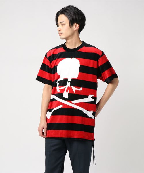 mastermind japan ベロアカットソー