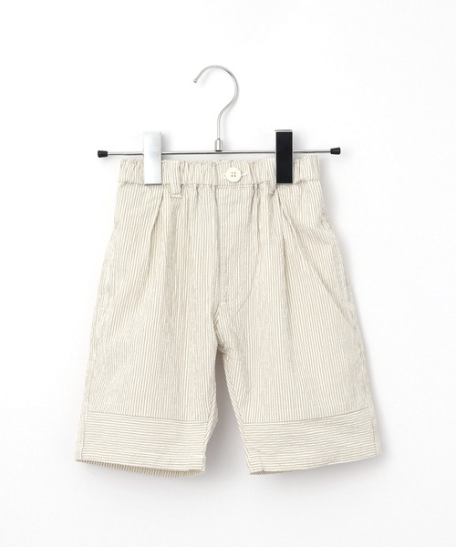 MAKE YOUR DAY（メイクユアデイ）の「【リンクコーデ】シアサッカーパンツ■80～140cm（その他パンツ・キッズ・ネイビー/ブラック/ベージュ・120/90/80/130/110/100/140）」の3枚目の写真