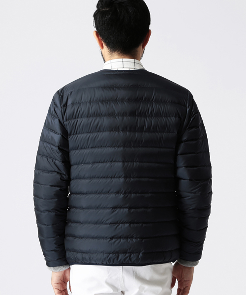 BEAMS（ビームス）の「Marmot×BEAMS / 別注 ダウンセーター（ダウンジャケット/コート・メンズ・ネイビー/ブラック・LARGE/SMALL/MEDIUM/X-LARGE）」の16枚目の写真