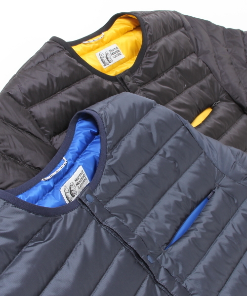 BEAMS（ビームス）の「Marmot×BEAMS / 別注 ダウンセーター（ダウンジャケット/コート・メンズ・ネイビー/ブラック・LARGE/SMALL/MEDIUM/X-LARGE）」の18枚目の写真