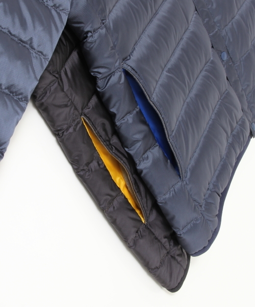 BEAMS（ビームス）の「Marmot×BEAMS / 別注 ダウンセーター（ダウンジャケット/コート・メンズ・ネイビー/ブラック・LARGE/SMALL/MEDIUM/X-LARGE）」の19枚目の写真