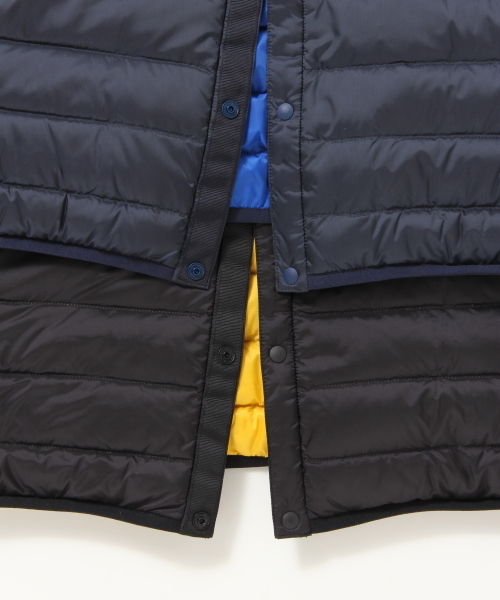 BEAMS（ビームス）の「Marmot×BEAMS / 別注 ダウンセーター（ダウンジャケット/コート・メンズ・ネイビー/ブラック・LARGE/SMALL/MEDIUM/X-LARGE）」の8枚目の写真