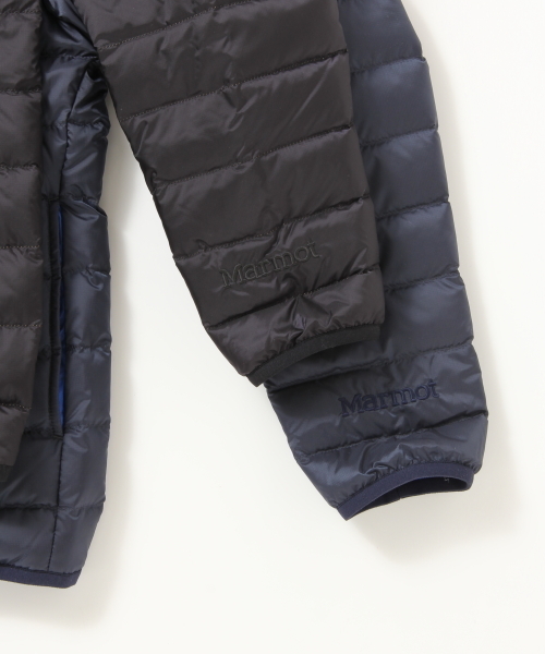 BEAMS（ビームス）の「Marmot×BEAMS / 別注 ダウンセーター（ダウンジャケット/コート・メンズ・ネイビー/ブラック・LARGE/SMALL/MEDIUM/X-LARGE）」の12枚目の写真