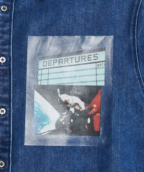 Name.（ネーム）の「【Name.】シャイニーデニムオーバーサイズシャツ/NMSH-20SS-004（シャツ/ブラウス・メンズ・ライトブルー/ブルー・SMALL/MEDIUM/LARGE）」の6枚目の写真