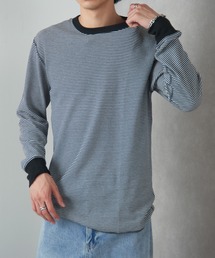 【Healthknit】クルーネックワッフル長袖パックTEEシャツ サーマル長袖パックTシャツ 602L