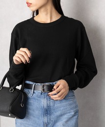 【Healthknit】クルーネックワッフル長袖パックTEEシャツ サーマル長袖パックTシャツ 602L