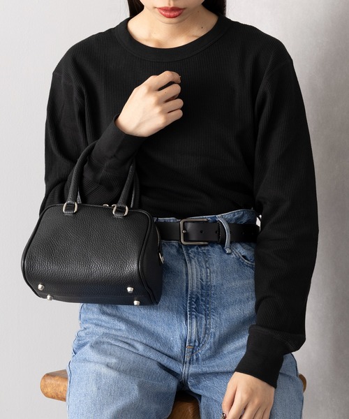 Healthknit（ヘルスニット）の「【Healthknit】クルーネックワッフル長袖パックTEEシャツ サーマル長袖パックTシャツ 602L（Tシャツ/カットソー・メンズ・ブラック/グレー/ホワイト/ブラック系その他2/グレー系その他2/オートミール/レッド系その他/ネイビー×ホワイト/ブラウン/グリーン・L/M/XL）」の12枚目の写真