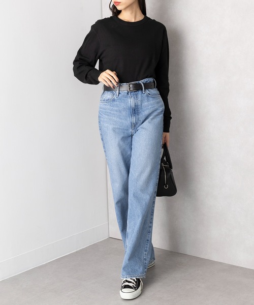 Healthknit（ヘルスニット）の「【Healthknit】クルーネックワッフル長袖パックTEEシャツ サーマル長袖パックTシャツ 602L（Tシャツ/カットソー・メンズ・ブラック/グレー/ホワイト/ブラック系その他2/グレー系その他2/オートミール/レッド系その他/ネイビー×ホワイト/ブラウン/グリーン・L/M/XL）」の18枚目の写真