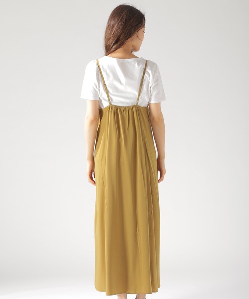 BAYFLOW(ベイフロー)の「キャミワンピース(ワンピース・レディース・ブラック/ピンク/マスタード・FREE)」の16枚目の写真