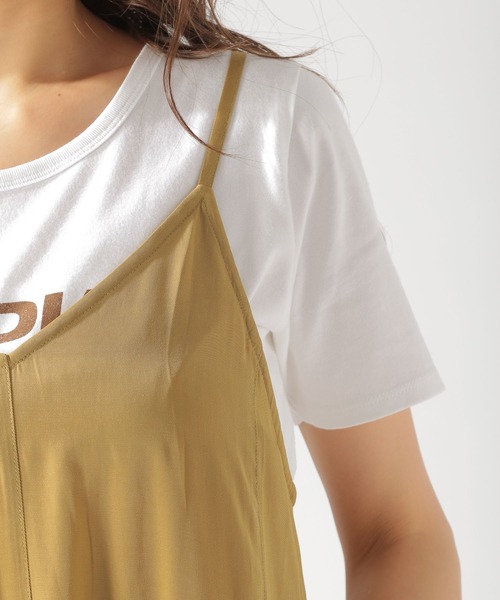 BAYFLOW(ベイフロー)の「キャミワンピース(ワンピース・レディース・ブラック/ピンク/マスタード・FREE)」の18枚目の写真