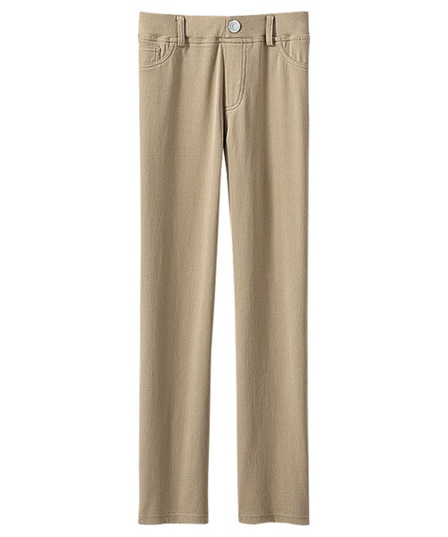 BELLUNA PLUS（ベルーナ）の「美ストレッチ素材アンクル丈レギンスパンツ股下６０cm（その他パンツ・レディース・ブラック/グレー/オフホワイト/オリーブ/イエロー/インディゴブルー/杢グレー/ケミカルウォッシュ/モカ/ベージュ/ライトグレー/イエロー系その他/ライム/セージグリーン/ブラウン系その他/グレー系その他・SMALL/MEDIUM/LARGE/X-LARGE）」の9枚目の写真