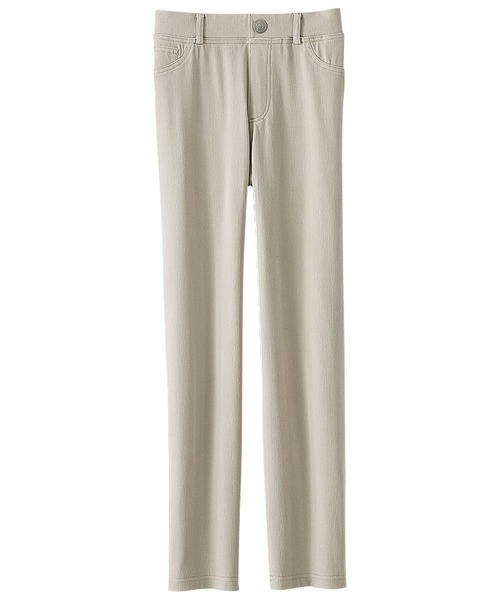 BELLUNA PLUS（ベルーナ）の「美ストレッチ素材アンクル丈レギンスパンツ股下６０cm（その他パンツ・レディース・ブラック/グレー/オフホワイト/オリーブ/イエロー/インディゴブルー/杢グレー/ケミカルウォッシュ/モカ/ベージュ/ライトグレー/イエロー系その他/ライム/セージグリーン/ブラウン系その他/グレー系その他・SMALL/MEDIUM/LARGE/X-LARGE）」の7枚目の写真