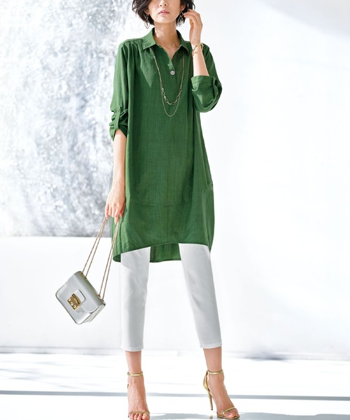 セール】美ストレッチ素材アンクル丈レギンスパンツ股下60cm（その他