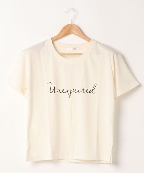 FUN.TRINITY（ファン トリニティー）の「フロントロゴＴシャツ（Tシャツ/カットソー・レディース・オフホワイト/ブラック/テラコッタ/ピンク・FREE）」の11枚目の写真