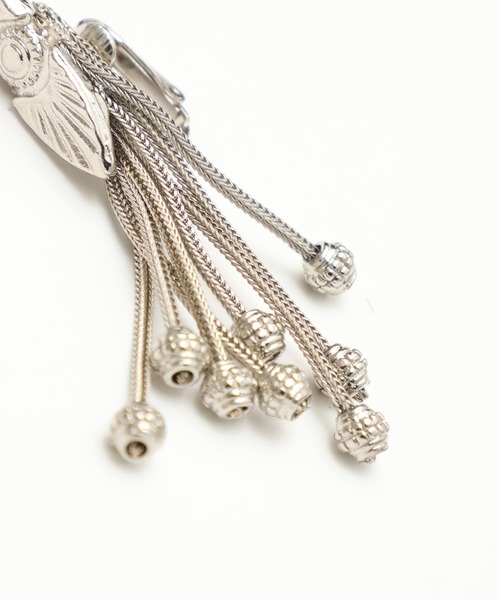 TOGA PULLA（トーガ　プルラ）の「【TOGA PULLA(トーガプルラ)】メタルモチーフイヤリング　TP02-AK271（イヤリング・レディース・レッド/シルバー・FREE）」の12枚目の写真