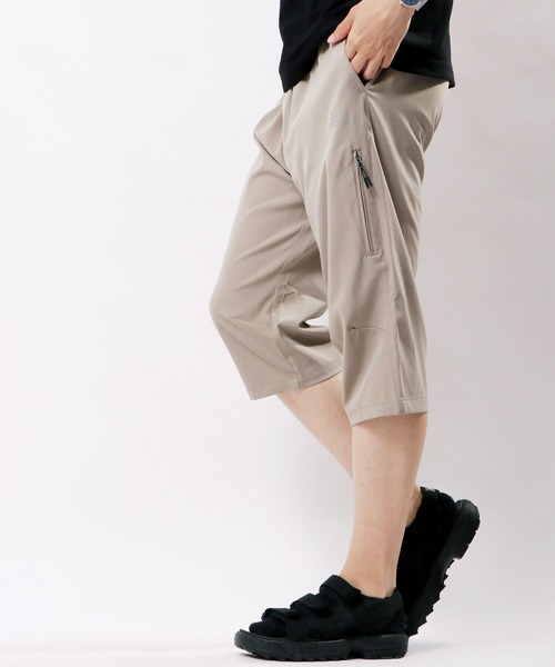 HANES（ヘインズ）の「Hanes ストレッチ ポリエステル杢 シャーリング クロップドパンツ（その他パンツ・メンズ・チャコールグレー/ネイビー/グレー/ベージュ/カーキ・LL/M/L）」の3枚目の写真