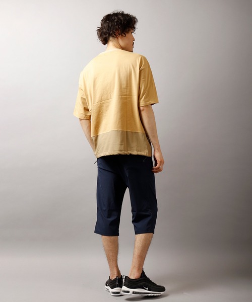 HANES（ヘインズ）の「Hanes ストレッチ ポリエステル杢 シャーリング クロップドパンツ（その他パンツ・メンズ・チャコールグレー/ネイビー/グレー/ベージュ/カーキ・LL/M/L）」の10枚目の写真