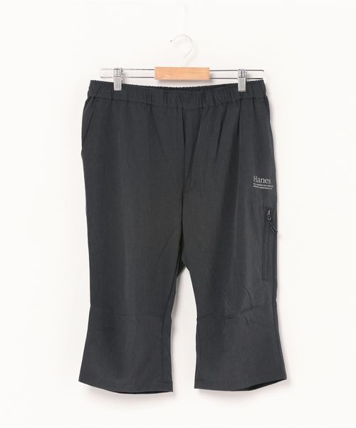 HANES（ヘインズ）の「Hanes ストレッチ ポリエステル杢 シャーリング クロップドパンツ（その他パンツ・メンズ・チャコールグレー/ネイビー/グレー/ベージュ/カーキ・LL/M/L）」の13枚目の写真