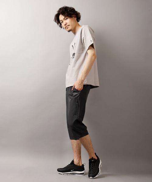 HANES（ヘインズ）の「Hanes ストレッチ ポリエステル杢 シャーリング クロップドパンツ（その他パンツ・メンズ・チャコールグレー/ネイビー/グレー/ベージュ/カーキ・LL/M/L）」の12枚目の写真