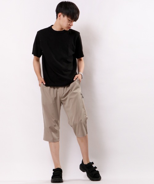 HANES（ヘインズ）の「Hanes ストレッチ ポリエステル杢 シャーリング クロップドパンツ（その他パンツ・メンズ・チャコールグレー/ネイビー/グレー/ベージュ/カーキ・LL/M/L）」の19枚目の写真