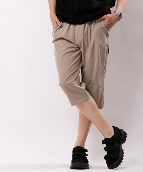 HANES（ヘインズ）の「Hanes ストレッチ ポリエステル杢 シャーリング クロップドパンツ（その他パンツ・メンズ・チャコールグレー/ネイビー/グレー/ベージュ/カーキ・LL/M/L）」の17枚目の写真