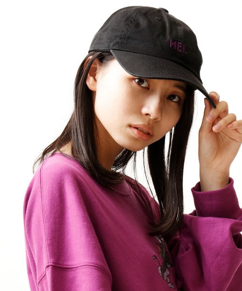 Mei ワンポイントロゴ ベースボールキャップ キャップ Mei メイ のファッション通販 Zozotown
